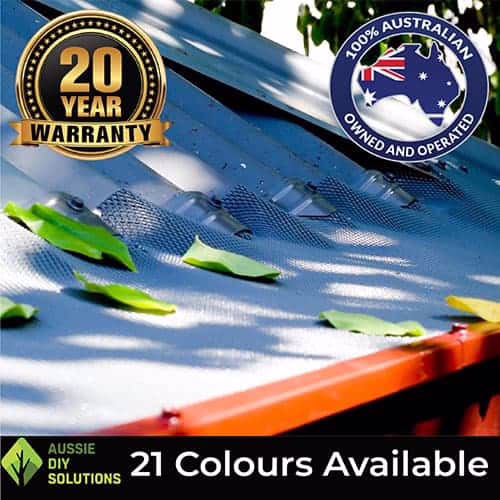 corrugated gutter guard kit