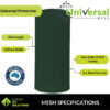 10m Universal Mesh Corrugated Gutter Guard Kit - Image 4