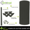 10m Universal Mesh Corrugated Gutter Guard Kit - Image 2