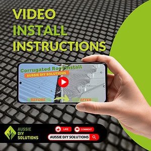 Corrugated gutter guard installation videos
