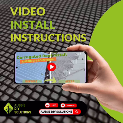 Corrugated gutter guard installation videos