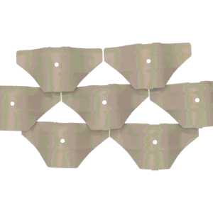 Corrugated Saddles Paperbark