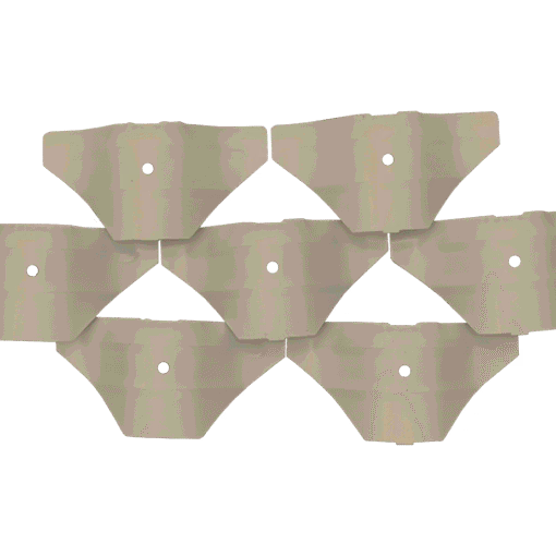 Corrugated Saddles Paperbark