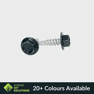 Hex roofing screws for gutter guard