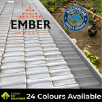 Corrugated ember guard kit ember mesh