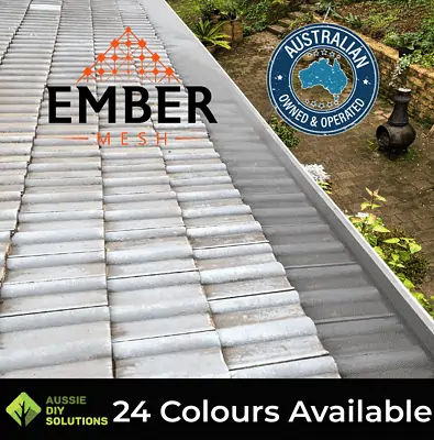 Corrugated ember guard kit ember mesh