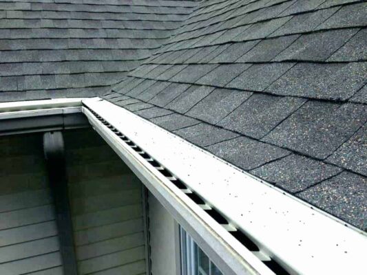 Vinyl gutter guard