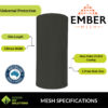 10m Ember Mesh Corrugated Ember Guard Kit - Image 3
