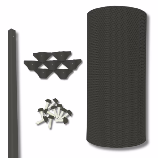 high performance mesh corrugated mesh gutter guard kit