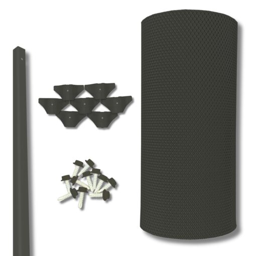high performance mesh corrugated mesh gutter guard kit