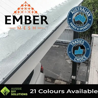 Corrugated ember guard kit ember mesh