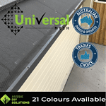 tile gutter guard kit universal aluminium mesh