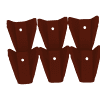 TrimDek saddles Manor red