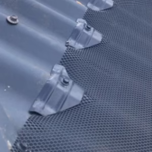 Corrugated gutter guard