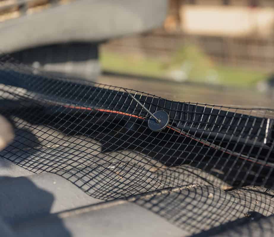 solar panel mesh bird mesh