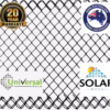 30m Aluminium Solar Panel Screening Kit with Hooks and Washers for Bird Protection