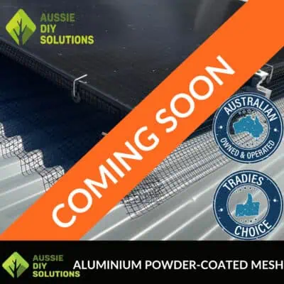 Aluminium solar mesh kit