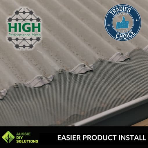 30m High Performance Mesh Corrugated Gutter Guard Kit - Image 3