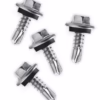 100 Hex Head Self Drilling Screws with Neoprene Washer
