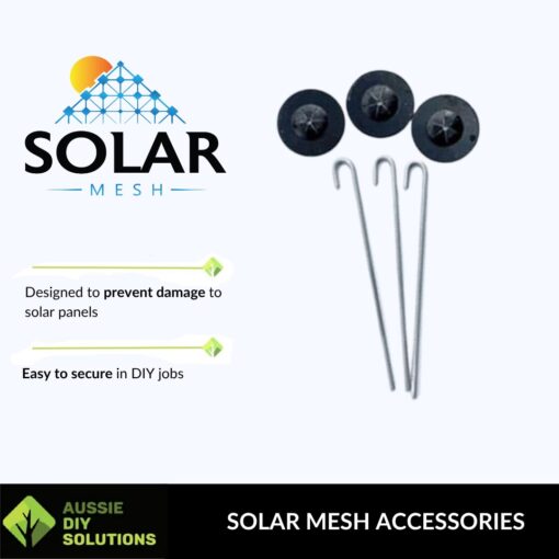 Aluminium Solar Hooks & Washers 100 Pack - Image 2