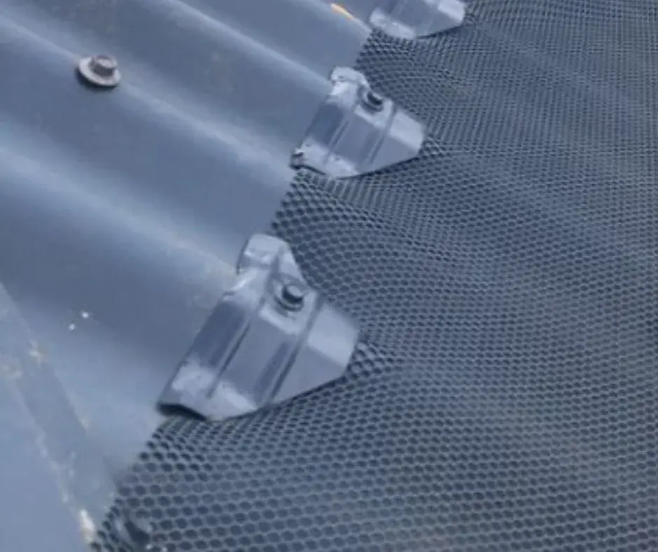 Corrugated gutter guard