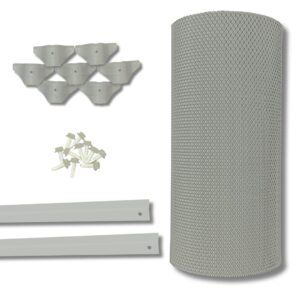 bushfire mesh corrugated gutter guard kit