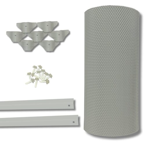 bushfire mesh corrugated gutter guard kit