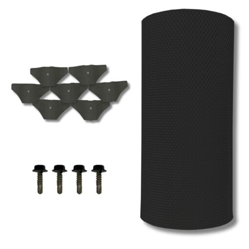 corrugated gutter guard valley