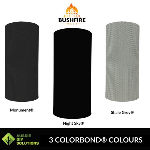 Bushfire protection mesh