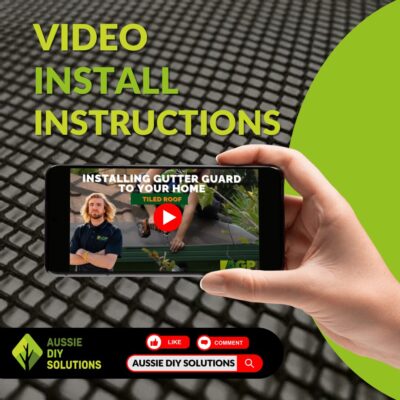 Gutter guard installation instructions for tile roof