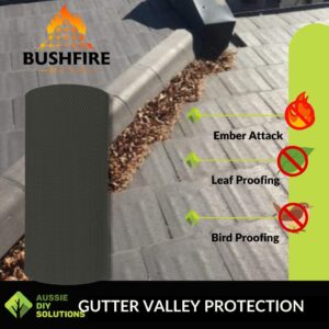Bushfire protection mesh