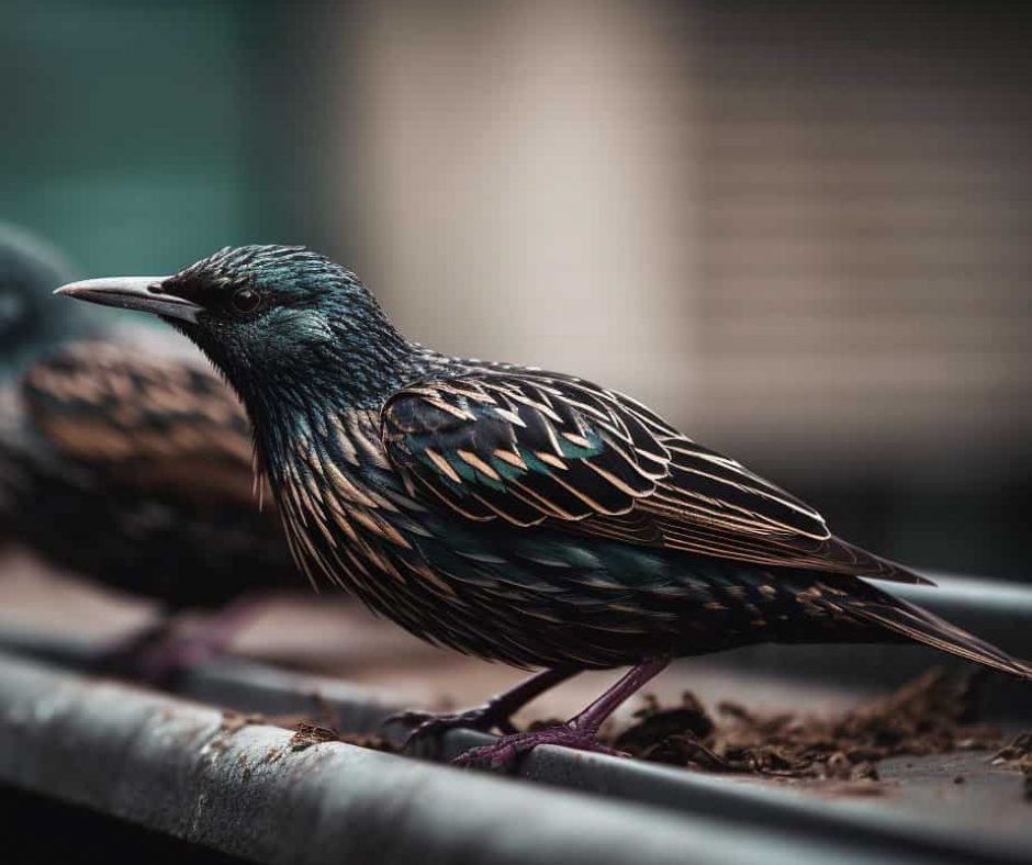 bird proofing gutters with gutter guard